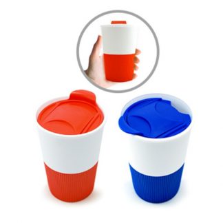 MGS0521 Ceramic Mug with Lid - 350ml