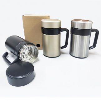 MGS0574 Double Wall Thermos Mug with Filter - 350ml