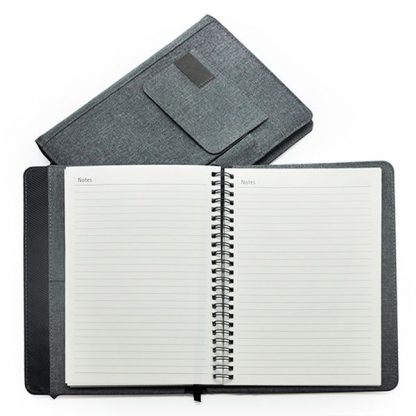 ORN0256 A5 Notebook with Front Pocket & Pen Slot