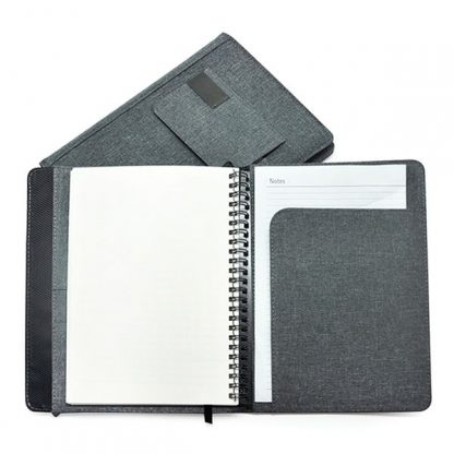 ORN0256 A5 Notebook with Front Pocket & Pen Slot