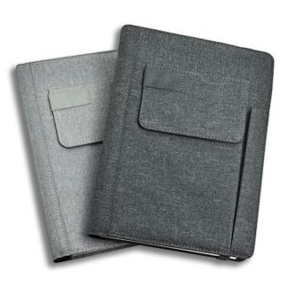 ORN0256 A5 Notebook with Front Pocket & Pen Slot