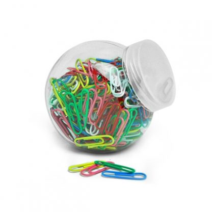 STA0636 Coloured Paper Clip in a Jar