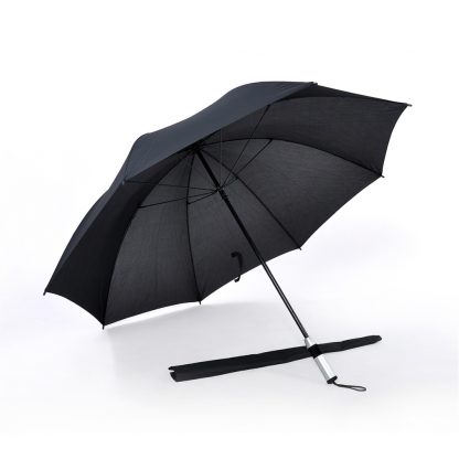 UMB0103 - 30" Nylon Windproof Golf Umbrella - Black