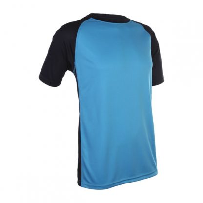 APP0093 Quick Dry Raglan T-shirt - Sea Blue/Navy