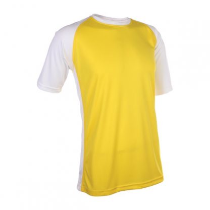 APP0093 Quick Dry Raglan T-shirt - Yellow/White