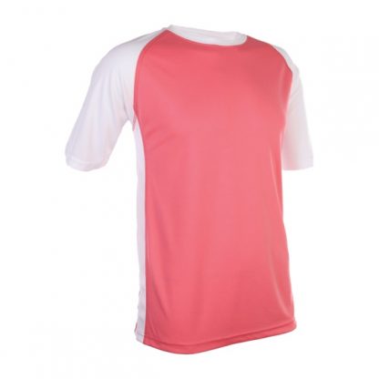 APP0093 Quick Dry Raglan T-shirt - Peach/White