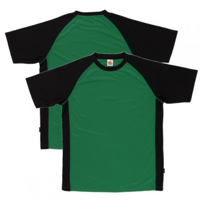 APP0093 Quick Dry Raglan T-shirt - Milo Green/Black