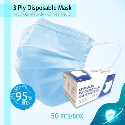 LSP0620 Adult 3-Ply Disposable Protective Mask