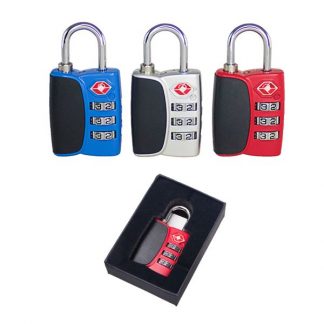 TT0334 3-Dial Combination TSA Padlock