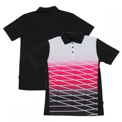 APP0129 Quick Dry Sublimation Printing Polo T-shirt - Black