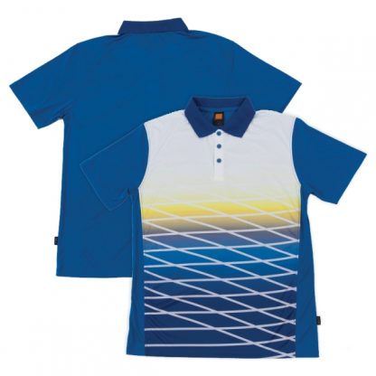 APP0129 Quick Dry Sublimation Printing Polo T-shirt - Royal