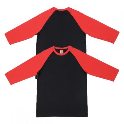 APP0133 Comfy Cotton Raglan 3/4 Sleeve T-shirt