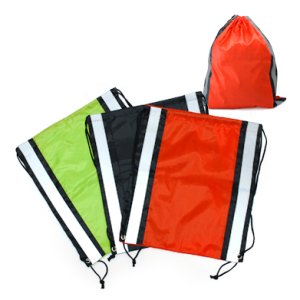 BG0692 Drawstring Bag with Reflective Panel