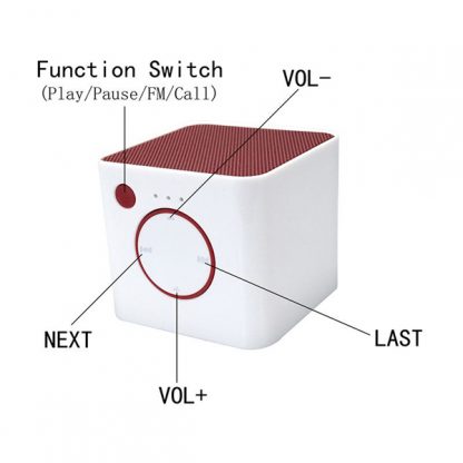 IT0482 Mini Cube Bluetooth Speaker