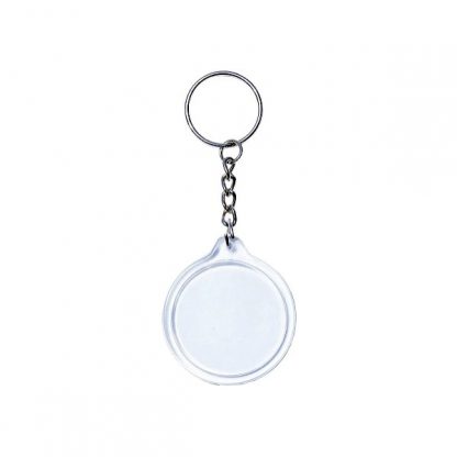 KEY0141 Acrylic Round Shape Keychain