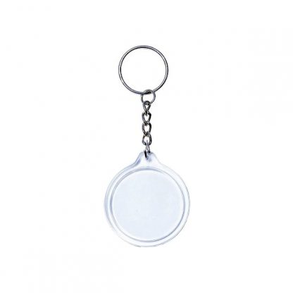 KEY0141 Acrylic Round Shape Keychain