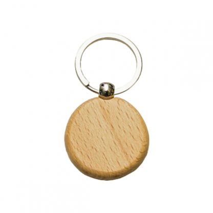 KEY0146 Wooden Metal Keychain