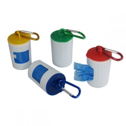 LSP0463 Disposable Bag in Rubbish Bin & Carabiner