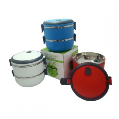 LSP0469 2-Tier Stainless Steel Lunch Box