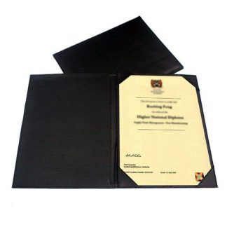 LSP0631 Single-sided PU Certificate Holder
