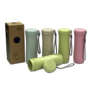 MGS0601 BPA-free Straw Wheat Tumbler - 400ml
