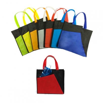 NWB0051 Black A3 2-Tone Non-Woven Bag