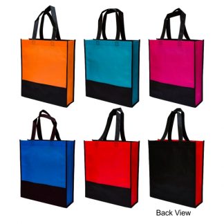 NWB0072 - 2 Tone Non-Woven Bag with Handle Ultrasonic Finished