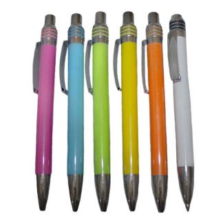 PEN0473 Plastic Ballpen in Solid Colour