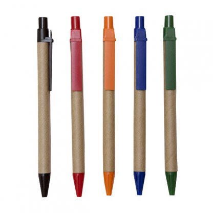 PEN0512 PEN Recycle Pen with Coloured Clip