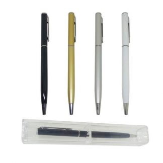 PEN0547 Slim Metal Pen with Acrylic Box