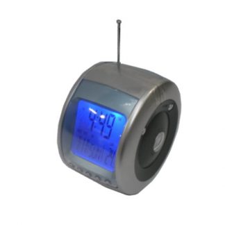 RDO0087 Radio Clock with Blue Lite