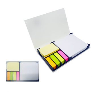 STA0646 Notepad with Post-it in Translucent PVC Cover