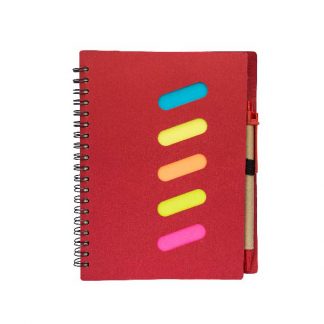 STA0674 Eco Notepad with Pen
