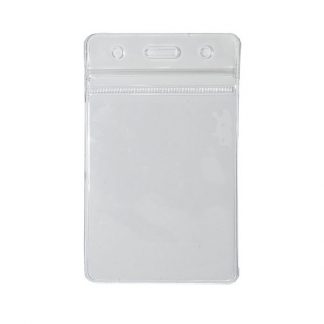 STA0683 PVC Waterproof ID Card Holder – Portrait