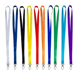 STA0695 – 15mm Nylon Lanyard with Metal Hook