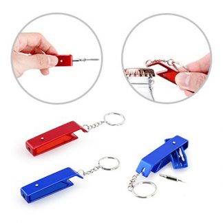 TT0320 Mini Tool Kit with Bottle Opener Keychain