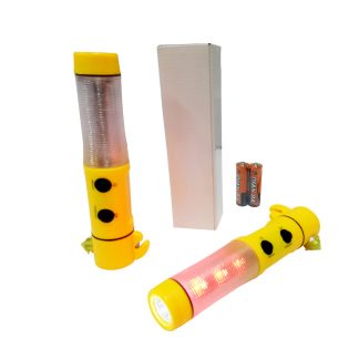 TT0339 5-in-1 Plastic Safety Torchlight