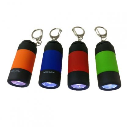 TT0346 USB Rechargeable LED Torchlight Keychain