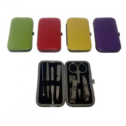 TT0358 - 7 piece Manicure Set in Solid Colours