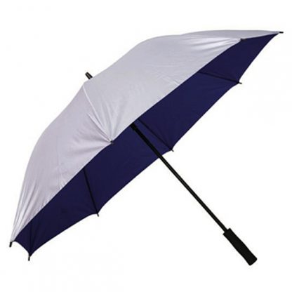 UMB0105 - 30" Silver Coated Umbrella with Straight Handle - Royal Blue