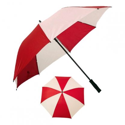 UMB0106 - 30" Taffera Umbrella with Straight Handle - Red