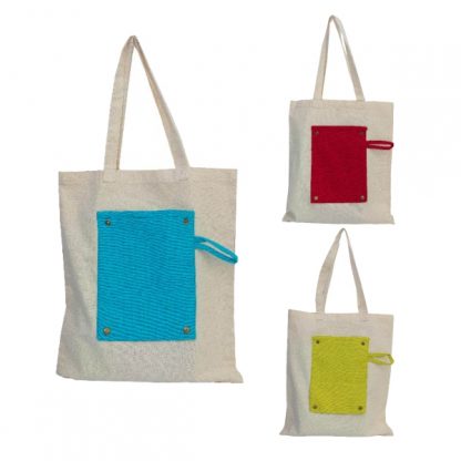 BG1029 - 5oz Foldable Canvas Shopping Bag