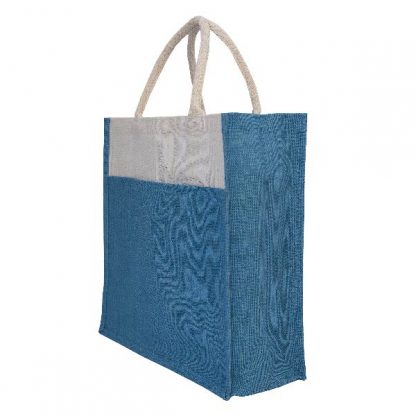 BG1034 Jute Bag with Front Pocket