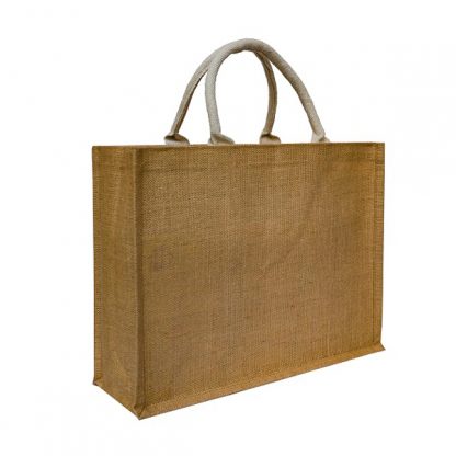 BG1040 Coloured Sided Jute Bag – Landscape