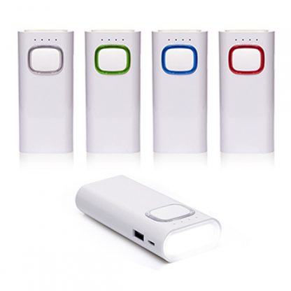 IT0475 Neon Power Bank with LED Torch - 4400mAh
