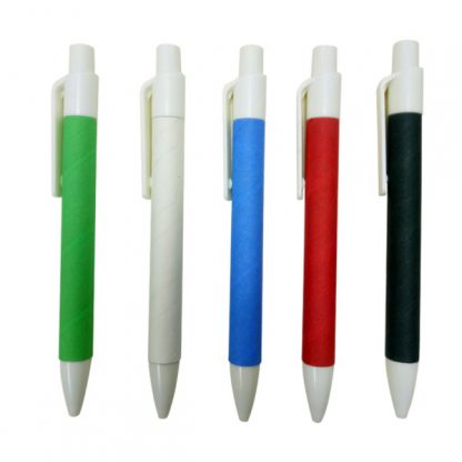 PEN0548 Recycled Pen with White Clip