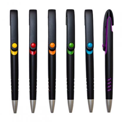 PEN0671 Black Plastic Ball Pen