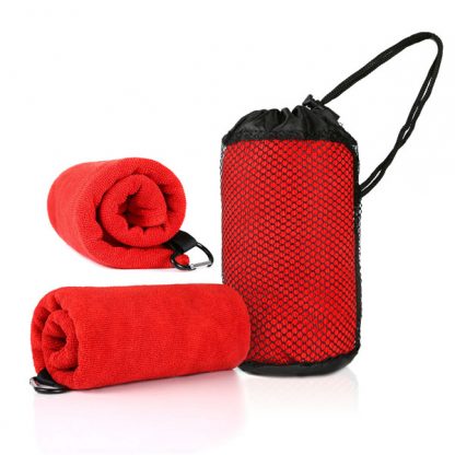 TWL0040 Microfibre Towel with Mesh Bag