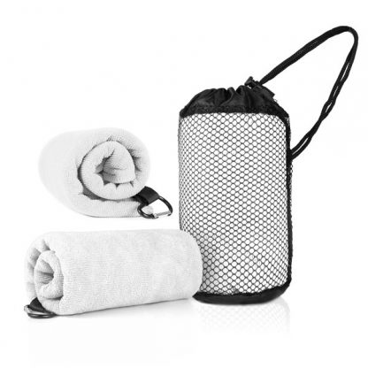 TWL0040 Microfibre Towel with Mesh Bag
