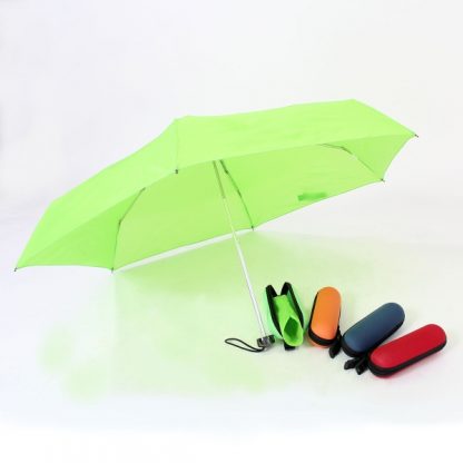 UMB0035 Foldable Umbrella with EVA Hard Capsule Casing Pouch